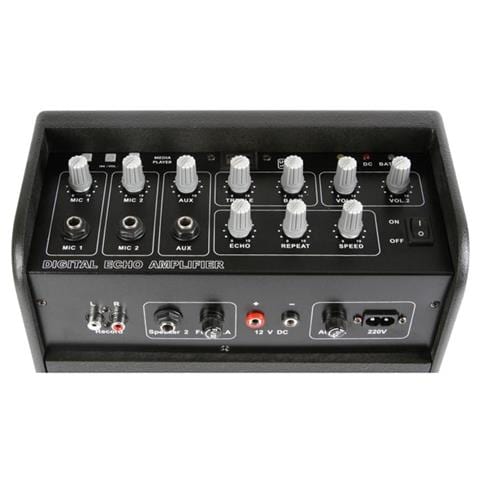 Portable karaoke set, Portatile, Incasso, 16W, 20 - 20000 Hz, 4 Ohm, Nero - Foto 1